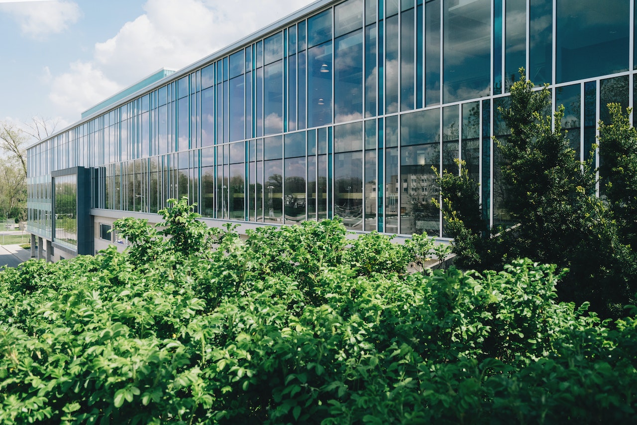 How do you differentiate an industrial property from a commercial property