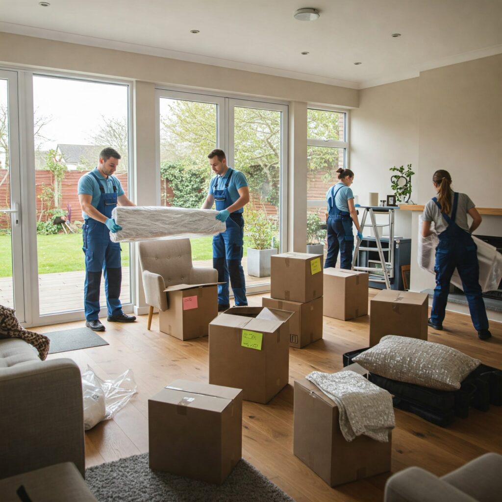 How Quickly Can Movers Pack a House?